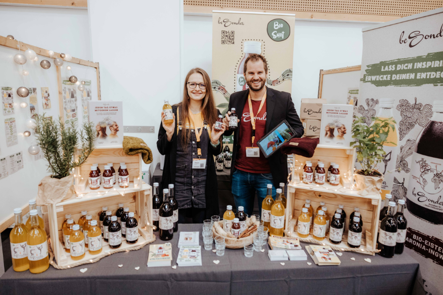 beSonder Impact Drinks, bio, 100% natürlich, aus Baden bei Wien, Elisabeth Plöchl, Christoph Breinschmid, kein Zuckerzusatz, Natur, Österreich
