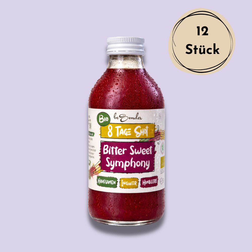 NEU: beSonder Bitter Sweet Symphony 8-Tages-Shot (bio | 12 x 330 ml)