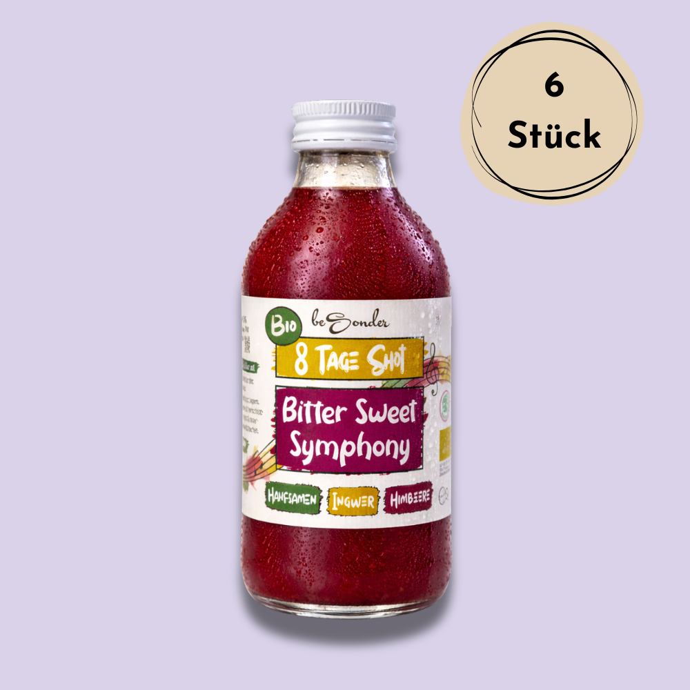 NEU: beSonder Bitter Sweet Symphony 8-Tages-Shot (bio | 6 x 330 ml)